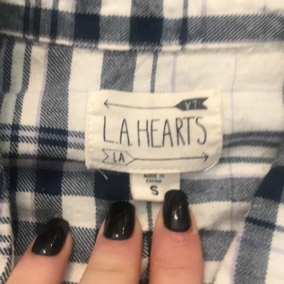 Pacsun L.A Hearts Flannel - Picture 2 of 5